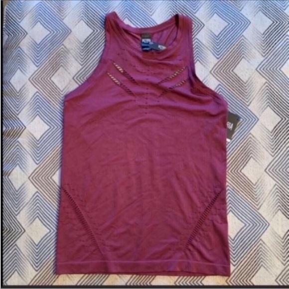 Victoria's Secret Tops - Victoria's Secret Burgundy Muscle Tee